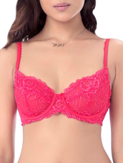 bow patch laced bra  - 13385721 - Very Small Image - 1