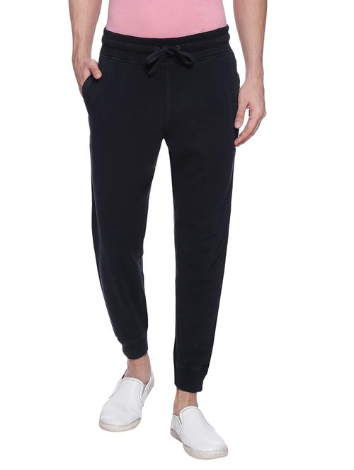 navy blue cotton jogger - 13387662 - Very Small Image - 1