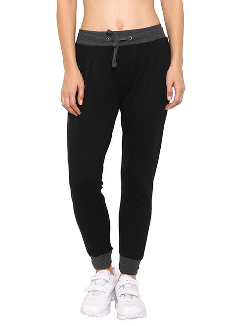 black cotton joggers - 13389903 - Very Small Image - 1