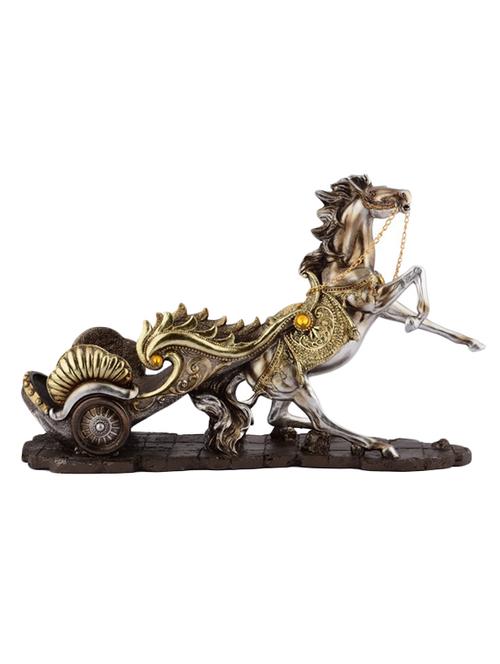 the exclusive deco metallic polystone horse statue - 13390081 - Very Small Image - 1