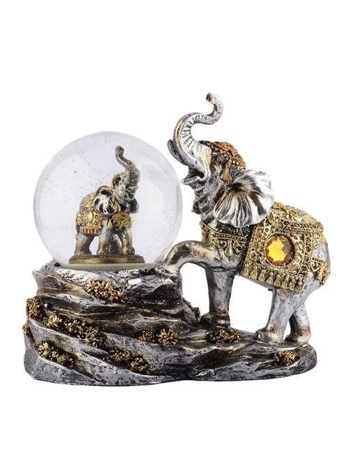 the exclusive deco metallic polystone elephant statue - 13390087 - Very Small Image - 1