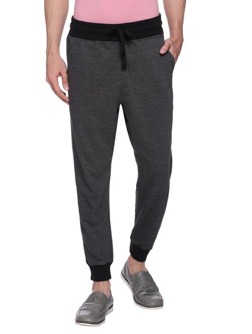 grey cotton blend jogger - 13390818 - Very Small Image - 1
