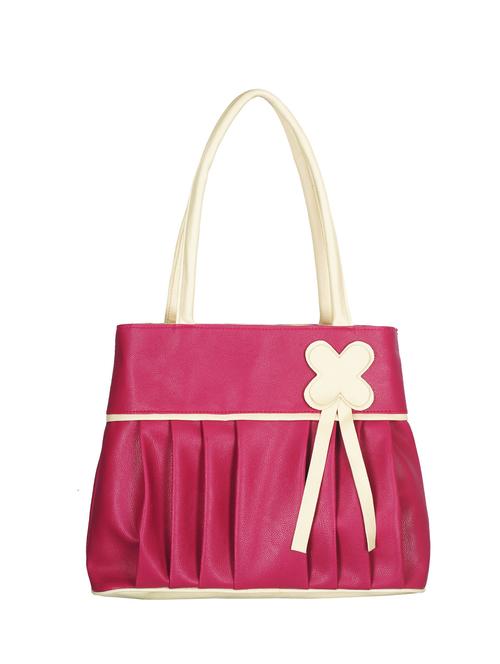 pink leatherette  handbag - 13394260 - Very Small Image - 1