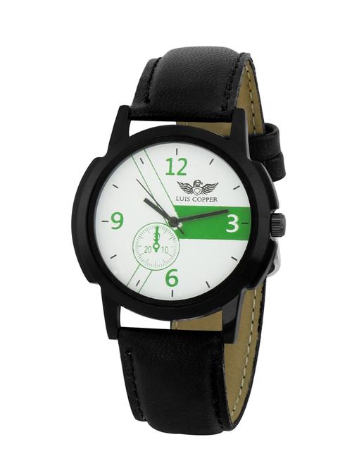 luis copper new style analog  white dial men watch - 13395209 - Very Small Image - 1