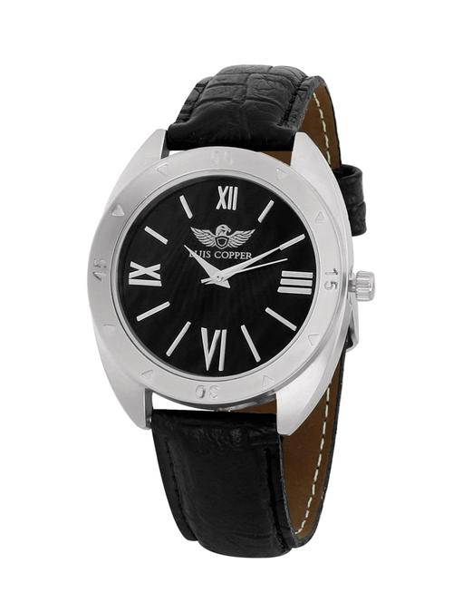 luis copper new style analog  black dial men watch - 13395220 - Very Small Image - 1