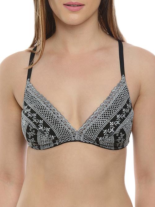 styled back plunge bra - 13399329 - Very Small Image - 1