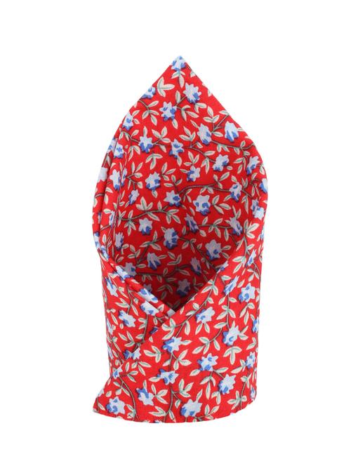 red polyester pocketsquare - 13409105 - Very Small Image - 1