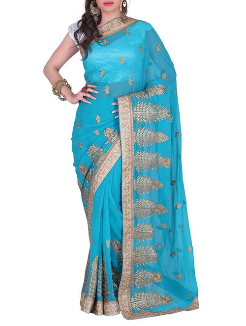 the chennai silks saree with blouse - 13423211 - Very Small Image - 1