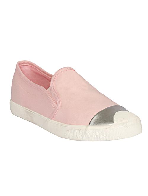 pink canvas casual shoes - 13428219 - Very Small Image - 1