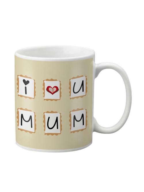 lof i love you mum gifts for mother's day love 325ml printed mug - 13429244 - Very Small Image - 1