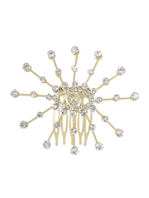 super drool glitter and glamour studded comb clip - 13432927 - Very Small Image - 1