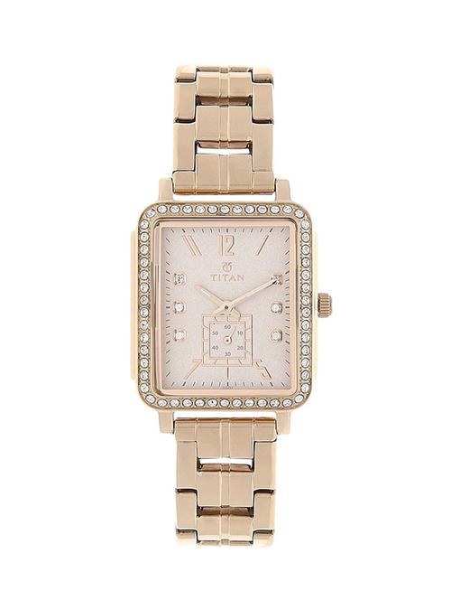 titan purple past modern blush pink dial analog watch for women 95042wm01 - 13438293 - Very Small Image - 1