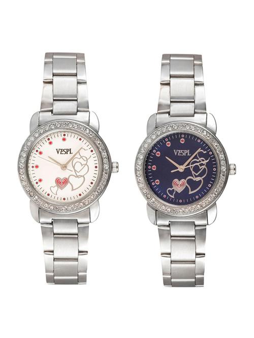 vespl multi-color dial women's watches- combo 6500-1 - 13440100 - Very Small Image - 1