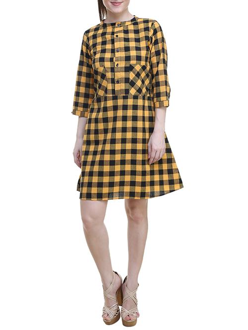 yellow cotton aline dress - 13442512 - Very Small Image - 1