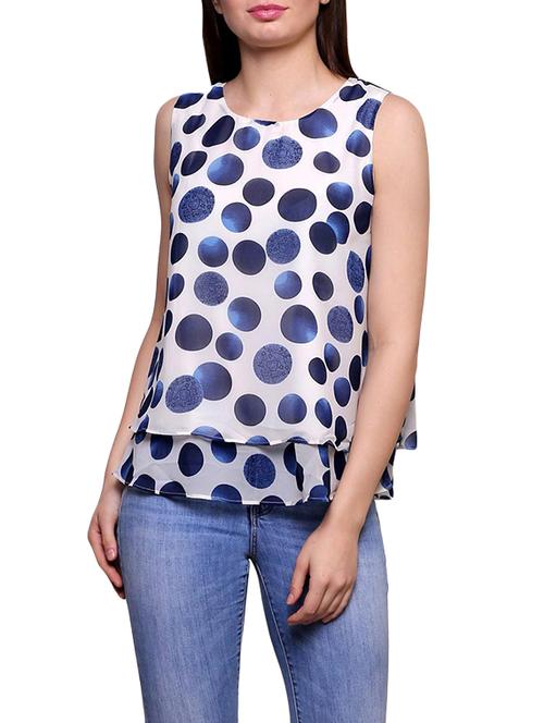 White Layered Top - 13447166 - Very Small Image - 1