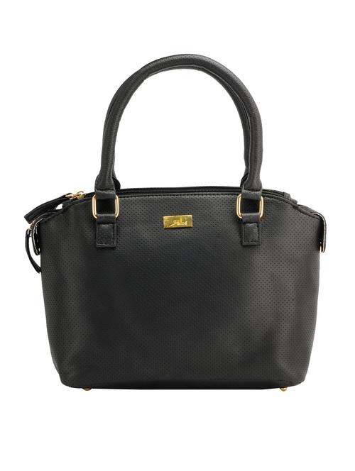 black leatherette  handbag - 13447342 - Very Small Image - 1