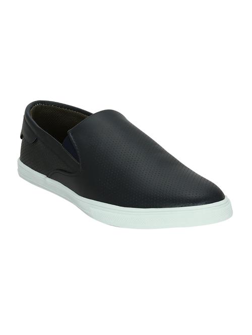 blue leatherette slip on shoe - 13451208 - Very Small Image - 1