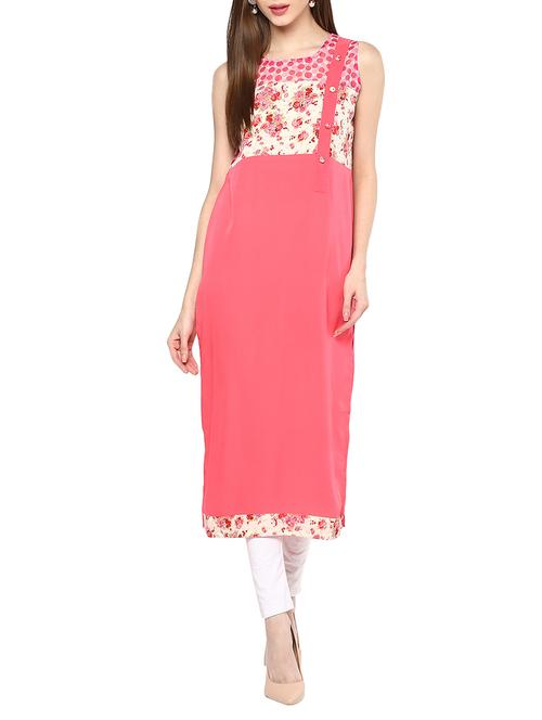 women's straight kurta - 13451429 - Very Small Image - 1