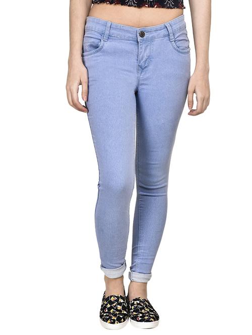 light blue skinny denim jeans - 13458663 - Very Small Image - 1