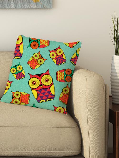 la verve digital printed cotton cushion cover - 13461980 - Very Small Image - 1