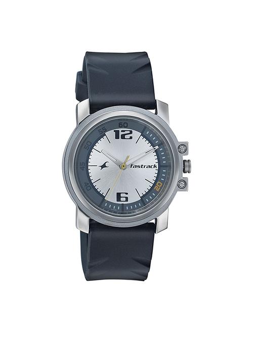 fastrack economy analog silver dial men's watch - 3039sp01 - 13463995 - Very Small Image - 1