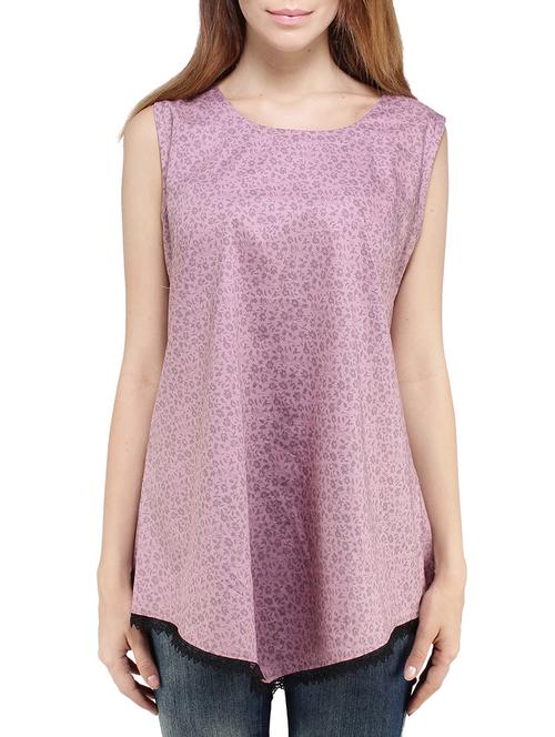 pink pure silk top - 13464024 - Very Small Image - 1