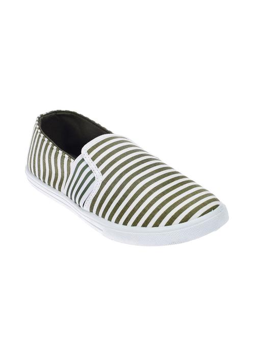 green canvas slip on espadrilles - 13467071 - Very Small Image - 1