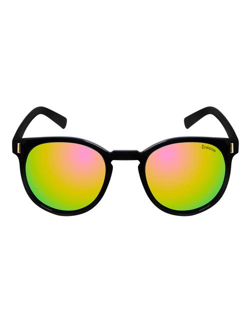 cardon purple round uv protected, mirrored sunglass - 13468006 - Very Small Image - 1