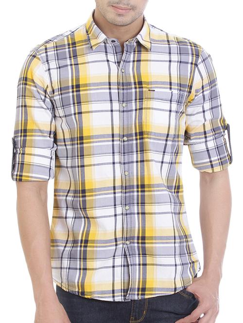 white cotton casual shirt - 13469749 - Very Small Image - 1