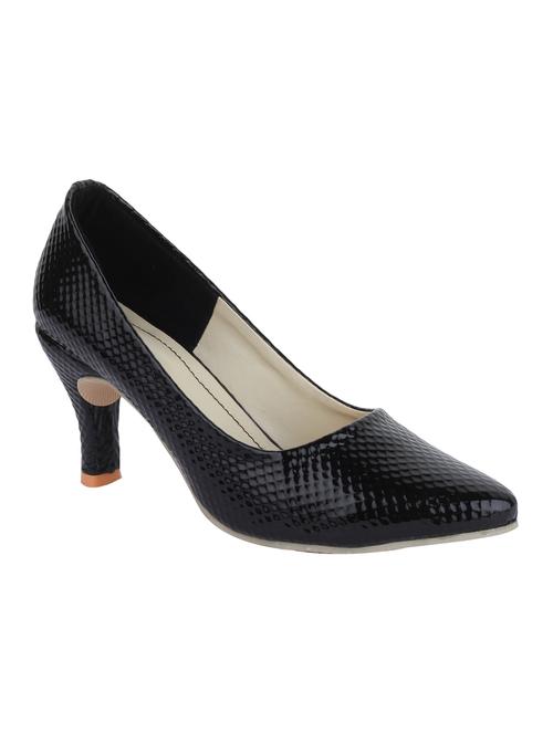 black patent leather slip on pumps - 13479200 - Very Small Image - 1