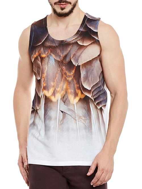 multicoloured polyester vest - 13480517 - Very Small Image - 1