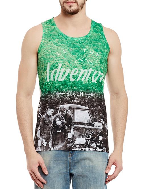 multicoloured polyester vest - 13480560 - Very Small Image - 1