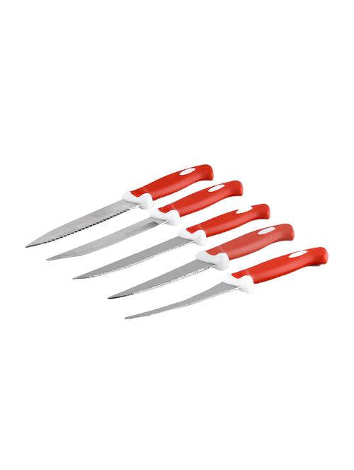 jen knife set of 5 pcs - red - 13482452 - Very Small Image - 1