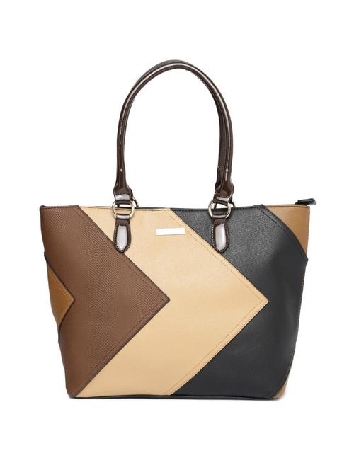 multi colored leatherette regular handbag - 13552690 - Very Small Image - 1