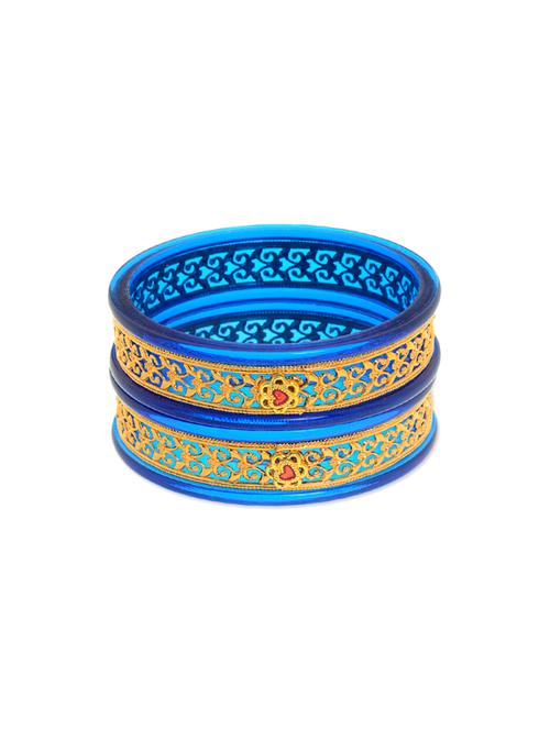 blue metal bangle - 13553471 - Very Small Image - 1