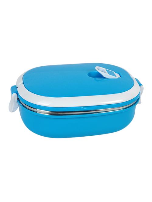 little kitchen blue plastic & steel lunch box - 13607413 - Very Small Image - 1