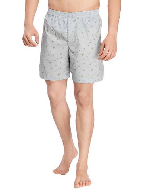 grey cotton boxer - 13648594 - Very Small Image - 1