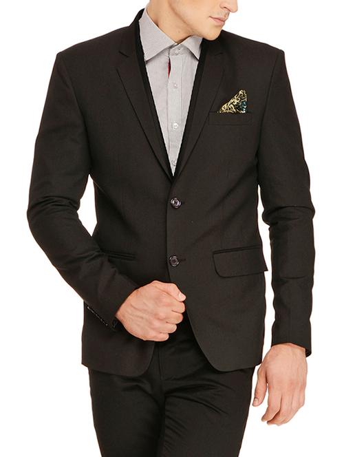 black polyester formal blazer - 13648817 - Very Small Image - 1
