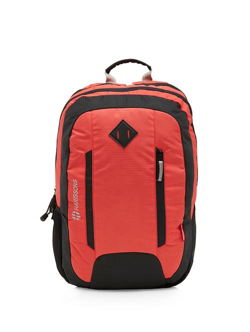 red polyester backpack - 13651724 - Very Small Image - 1