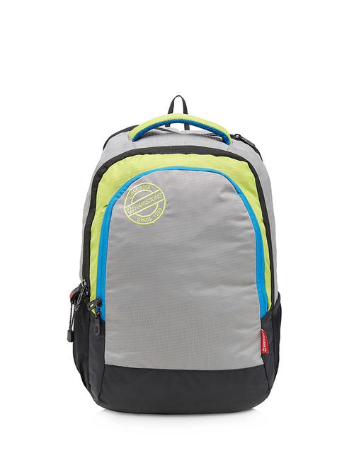 grey polyester backpack - 13651739 - Very Small Image - 1