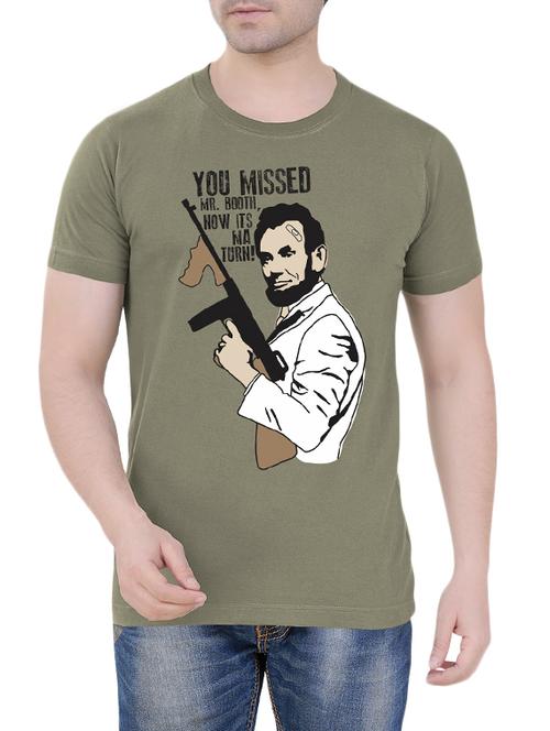 grey cotton t-shirt - 13655426 - Very Small Image - 1