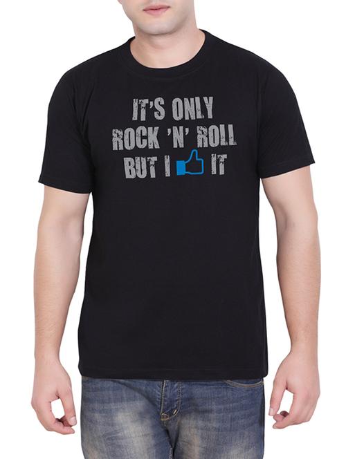 black cotton t-shirt - 13655480 - Very Small Image - 1