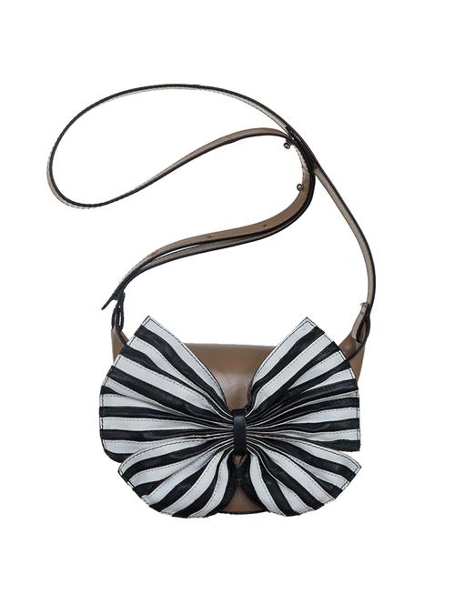 brown leather sling bag - 13656928 - Very Small Image - 1