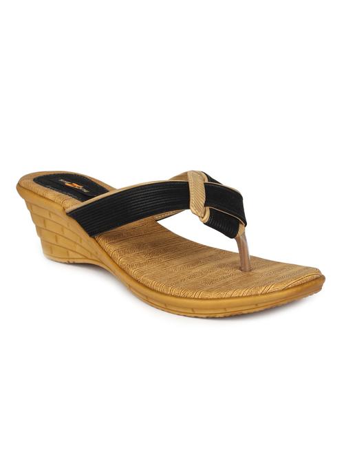 beautiful black color synthetic heels from shezone - 13660804 - Very Small Image - 1