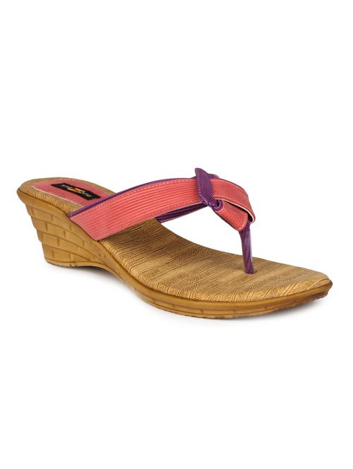 beautiful pink color synthetic heels from shezone - 13660805 - Very Small Image - 1