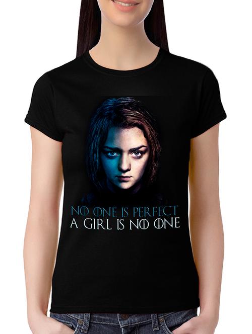 black cotton regular tshirt - 13667074 - Very Small Image - 1