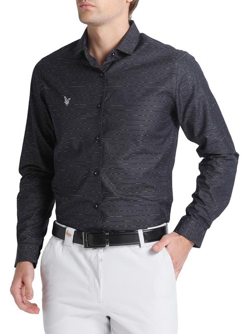 black cotton formal shirt - 13667355 - Very Small Image - 1