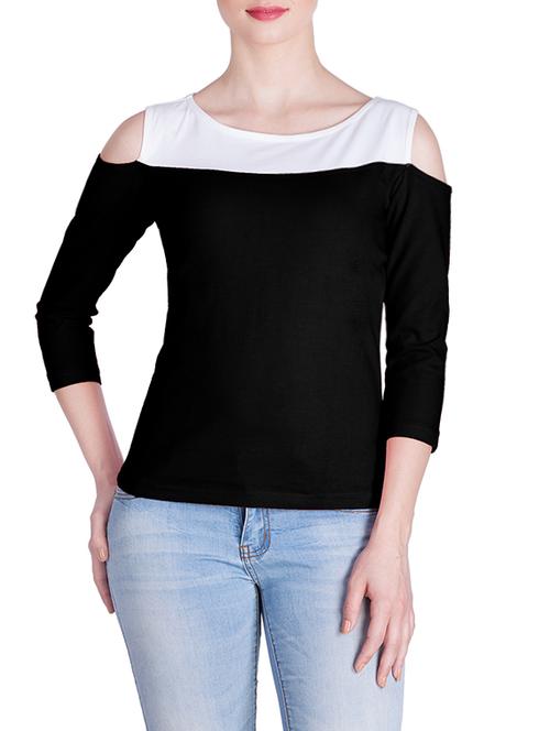 black jersey top - 13668323 - Very Small Image - 1