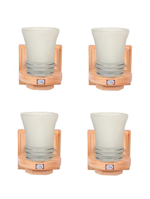 somil new design & shape hand decorative wall lamps (set of four) - 13669098 - Very Small Image - 1