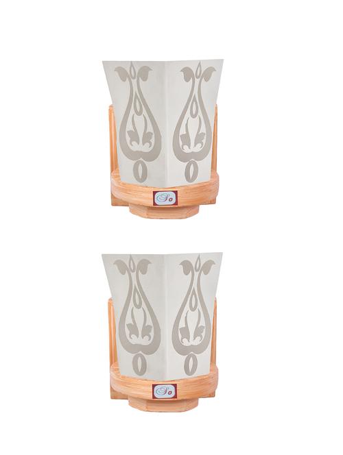 somil new design & shape hand decorative wall lamps (set of two) - 13669154 - Very Small Image - 1